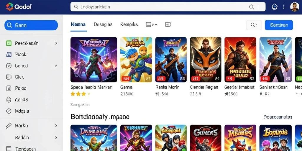Tampilan antarmuka yang user-friendly dan menarik.