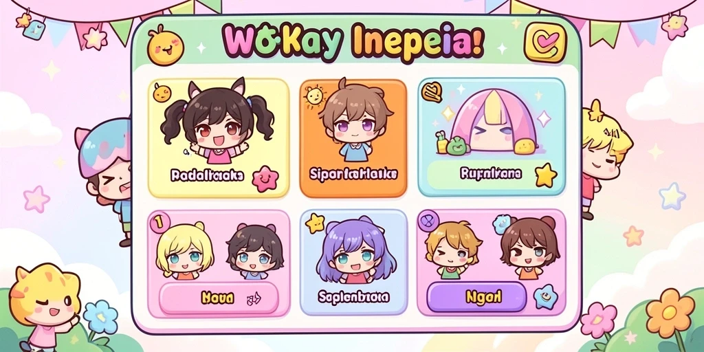 Tampilan antarmuka utama IDPKING yang menarik dan mudah digunakan.
