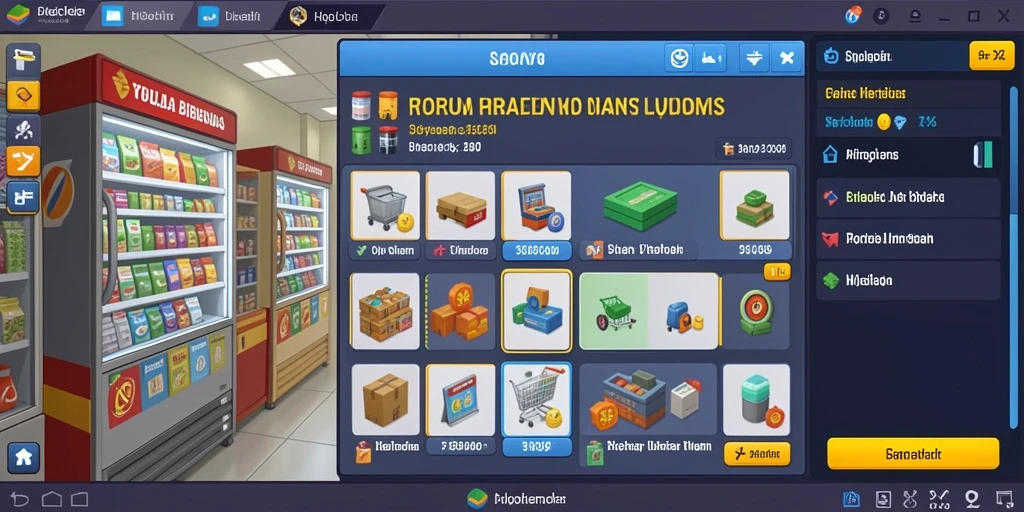 Tampilan menu utama yang menarik dan intuitif.